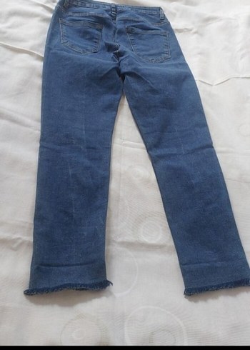diğer Beden Mavi Kadın Regular Fit Denim Pantolon