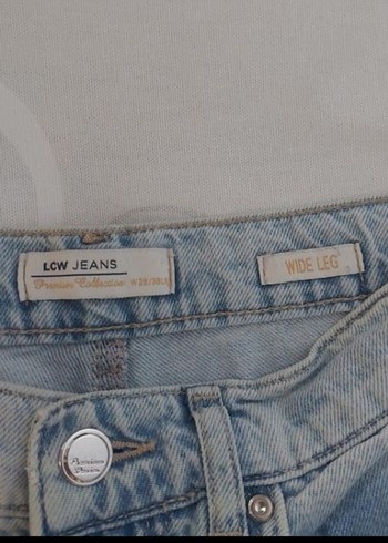 diğer Beden Kadın Bol Kesim Yırtık Denim Jean