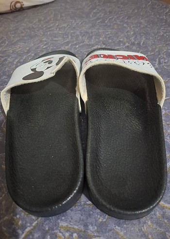 Kız Çocuk Pembe Nakışlı Örgü Terlik - Görsel 6