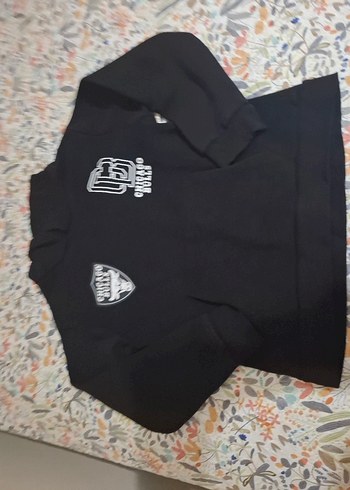 Siyah Kapüşonlu Erkek Sweatshirt - Görsel 5