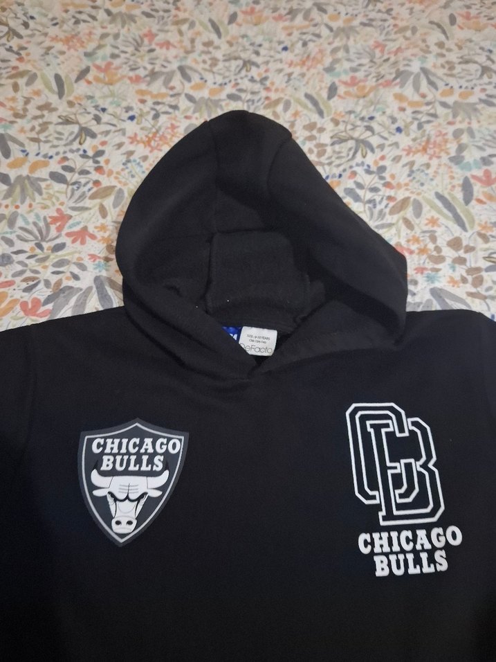 Siyah Kapüşonlu Erkek Sweatshirt - Görsel 2