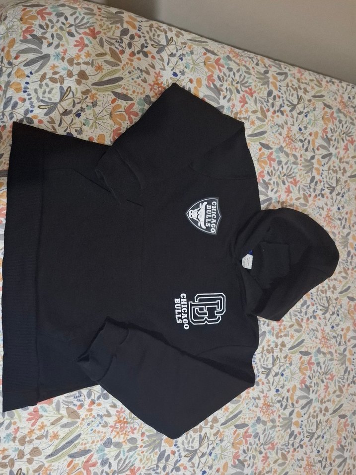 Siyah Kapüşonlu Erkek Sweatshirt - Görsel 3