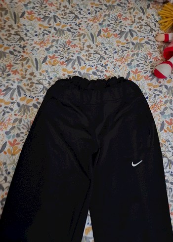 Siyah Rahat Kesim Kadın Eşofman Altı - Görsel 2