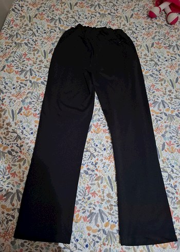 Siyah Rahat Kesim Kadın Eşofman Altı - Görsel 4