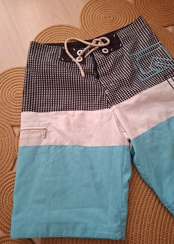 Erkek Mavi Mini Şort Mayo - Görsel 3