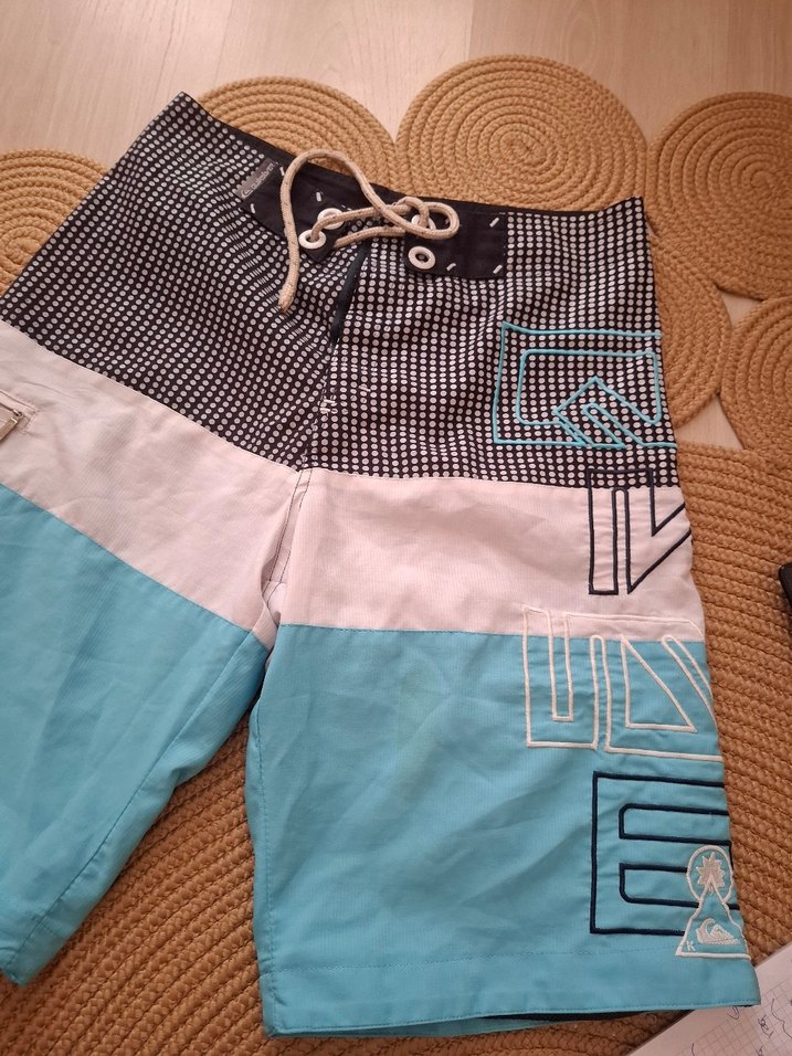 Erkek Mavi Mini Şort Mayo - Görsel 2