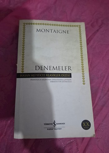 Montaigne Denemeler