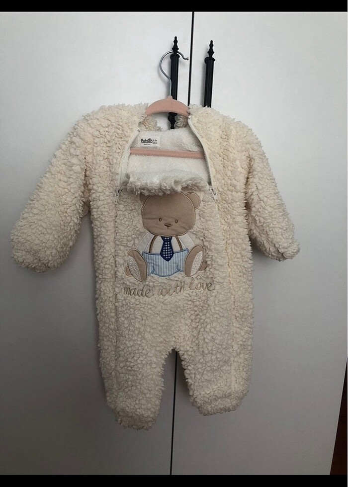 Kapüşonlu astronot tulum - Görsel 3