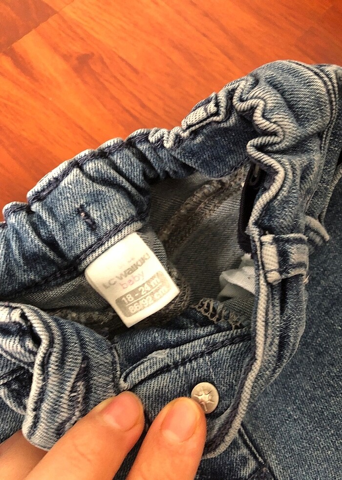 İspanyol paça jean - Görsel 3