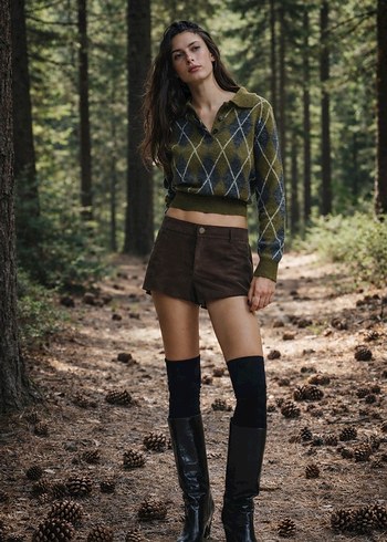 ZaraPolo yaka baklavaliKazak - Görsel 6