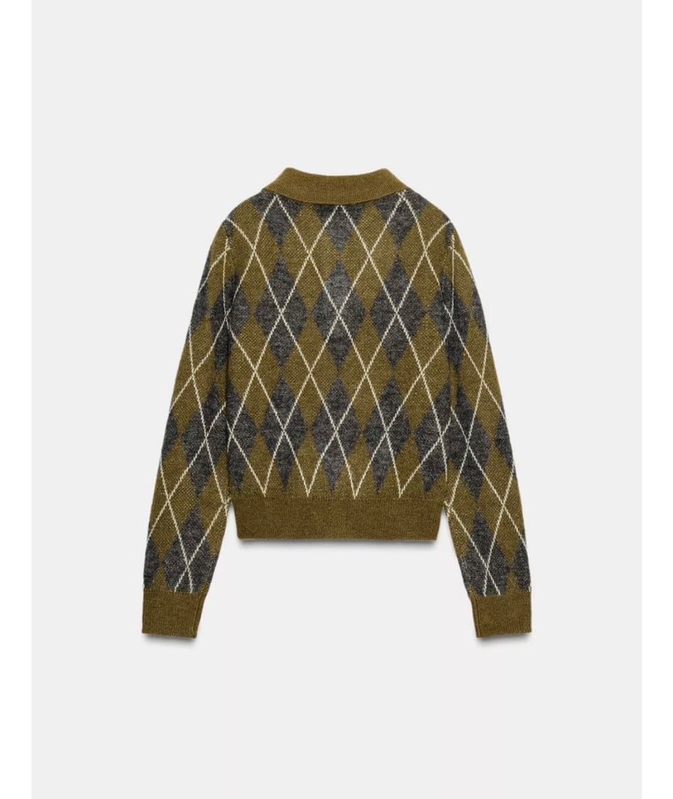 ZaraPolo yaka baklavaliKazak - Görsel 5