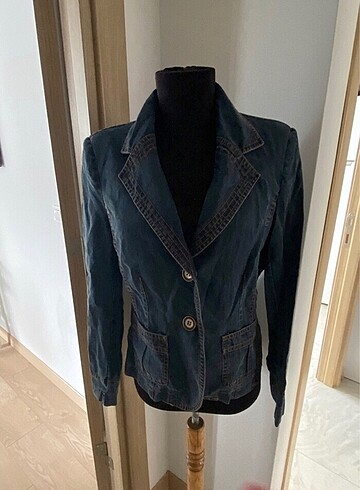 m Beden mavi Renk Fashion JEAN BLAZER