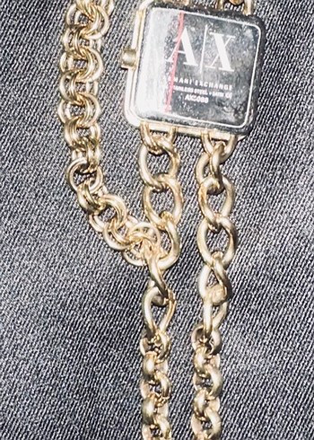 Armani Exchange gold&dore  orijinal kol saati - Görsel 6
