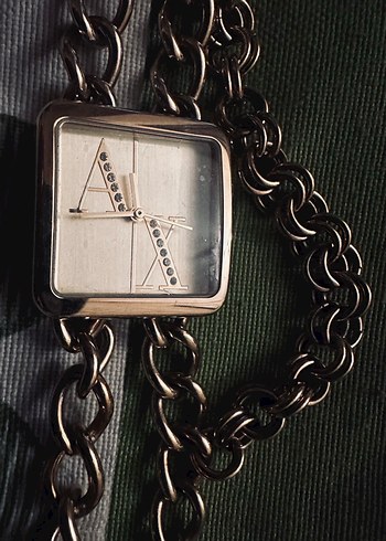 Armani Exchange gold&dore  orijinal kol saati - Görsel 5