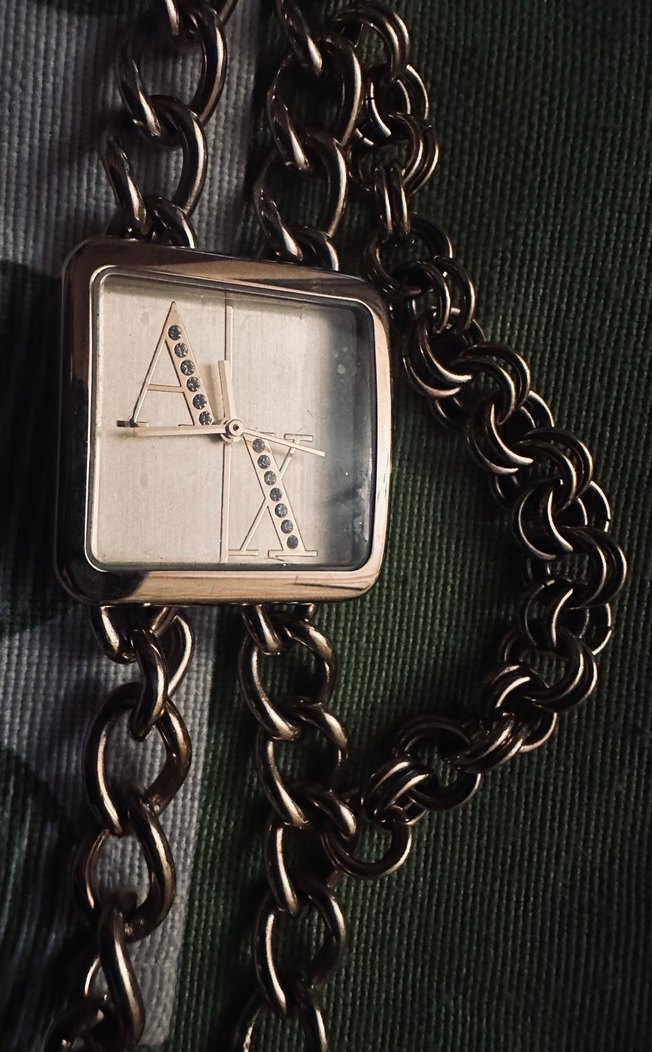 Armani Exchange gold&dore  orijinal kol saati - Görsel 5