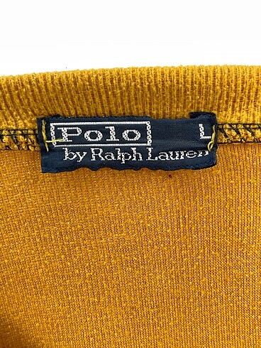 l Beden sarı Renk Ralph Lauren Kazak / Triko %70 İndirimli.