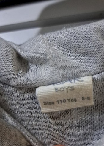 Erkek Çocuk Gri Fermuarlı Street Wear Mont - Görsel 2