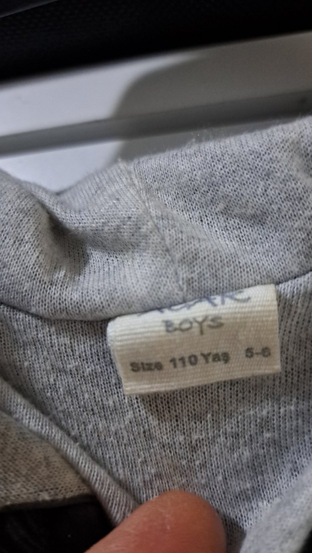 Erkek Çocuk Gri Fermuarlı Street Wear Mont - Görsel 2