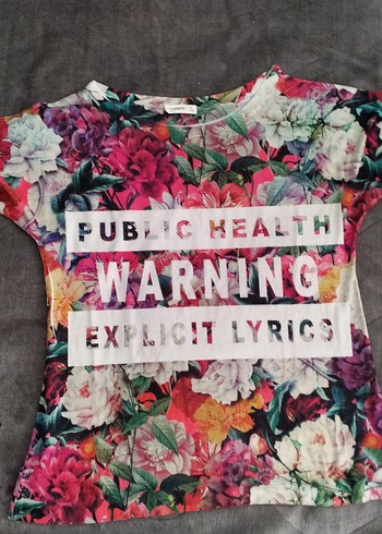 Renkli Baskılı Hamile Kısa Kollu Gömlek - Görsel 3