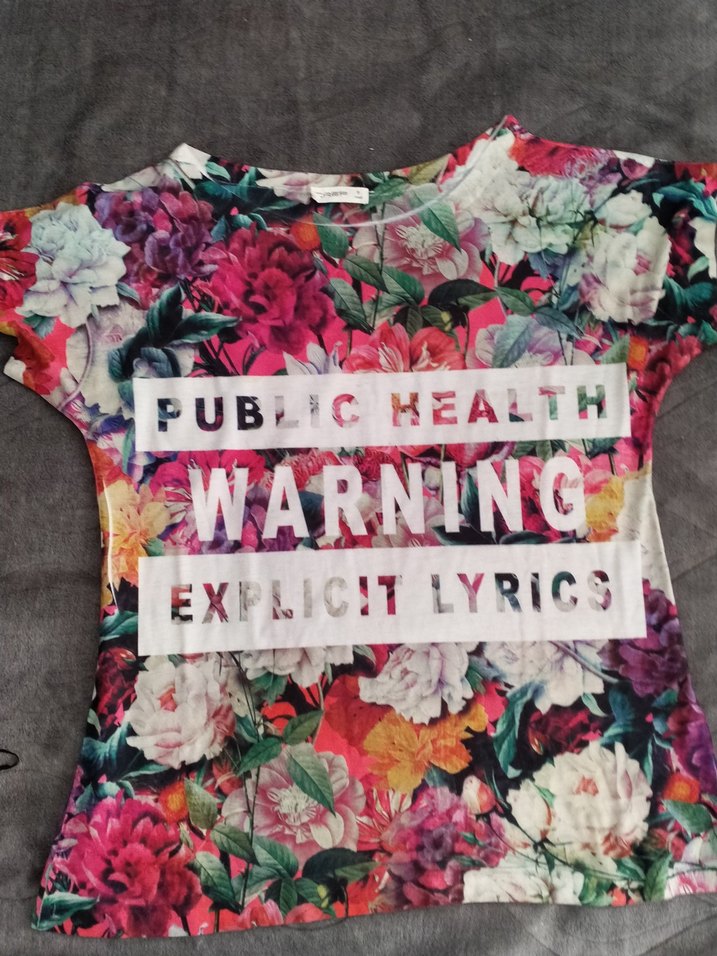 Renkli Baskılı Hamile Kısa Kollu Gömlek - Görsel 3