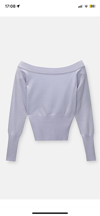 Pull and Bear omzu açık bluz