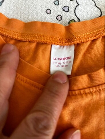 10 Yaş Beden çeşitli Renk Pijama