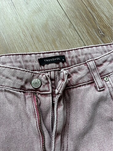 Trendyol & Milla Trendyol pembe mum jean