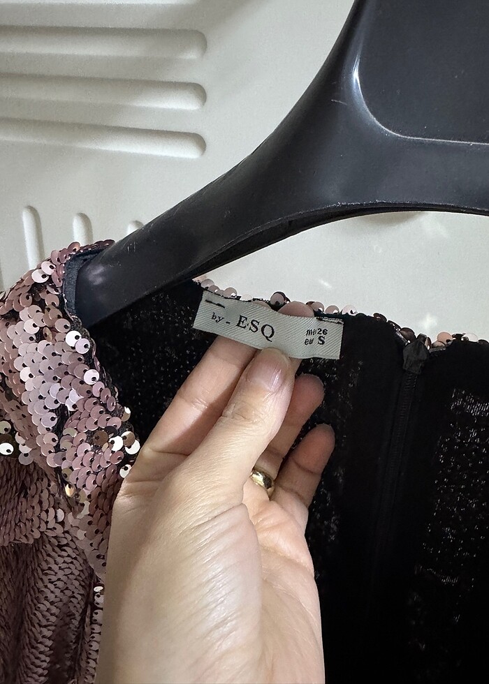 Payetli elbise - Görsel 4