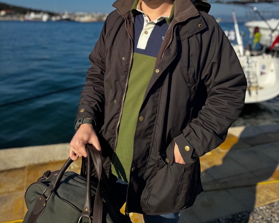 Solognac Kahverengi Outdoor Mont - Görsel 3