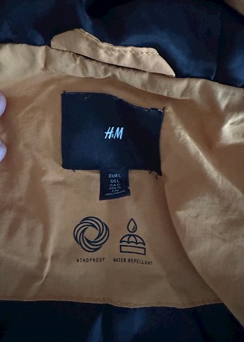 Turuncu Kapüşonlu Erkek Yağmurluk - Görsel 7