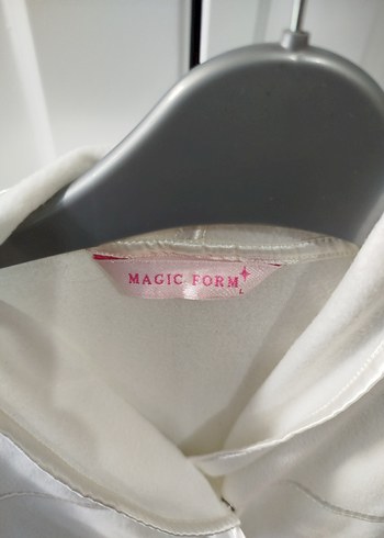 Uzun Kollu Beyaz Midi Sabahlık - Görsel 4