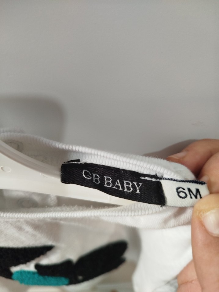 Beyaz  Uzun Kollu  Tişört - Görsel 3