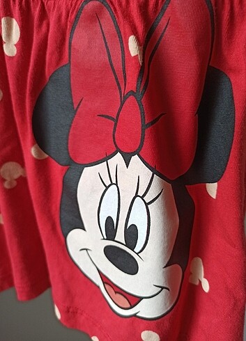 6 Ay Beden Mini Mouse Elbise