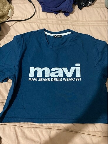 Tişört mavi