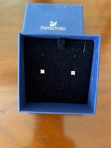  Beden Swarovski kolye ve kupe set takim