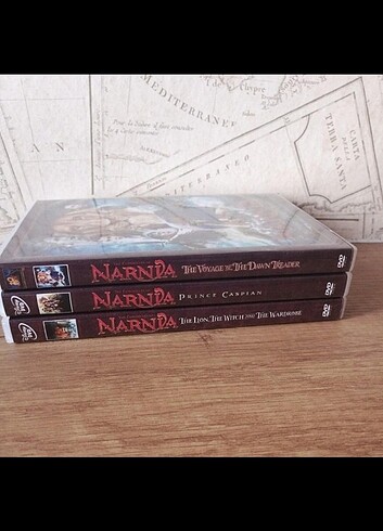 narnia günlükleri film seti dvd