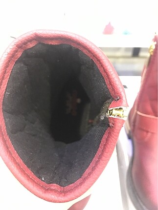 29 Beden bordo Renk Zımbalı bot