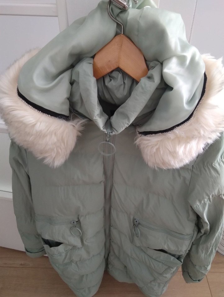 Kapüşonlu Mont - Görsel 4