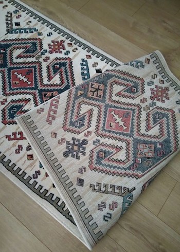 Klasik Çok Renkli Desenli Halı - Görsel 6