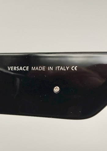 Beden siyah Renk Versace Siyah Minimalist Kadın Güneş Gözlüğü