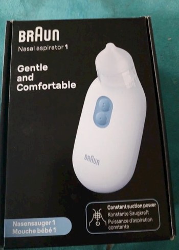 Braun Nazal Aspiratör 1 Beyaz