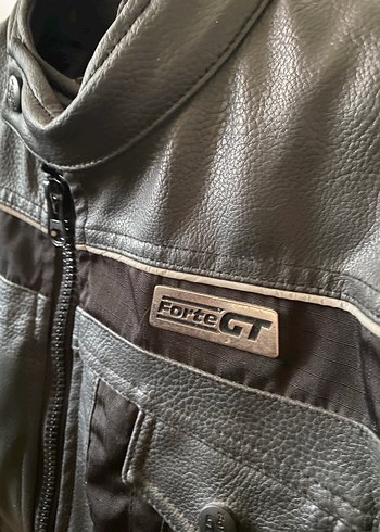 s Beden Kadın Siyah Deri Motorsiklet Ceketi