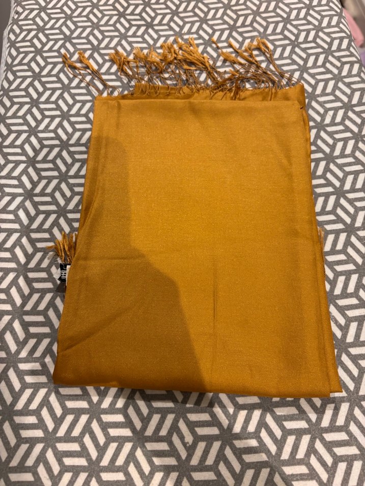 Kahverengi Püsküllü Kadın Bohem Şal - Görsel 2