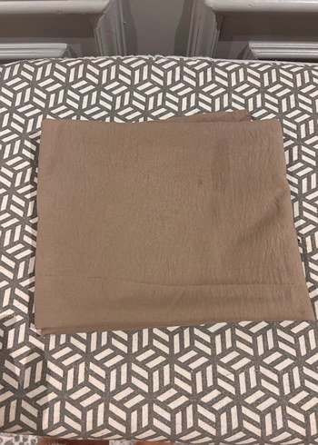 Bej Keten Kadın Şal - Görsel 2