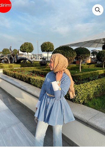 Çizgili tunik - Görsel 2