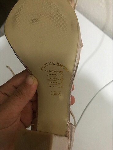 37 Beden camel Renk Gold Ayakkabım