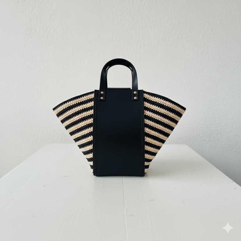 Deri Kemer Detaylı Zebra Desenli Kadın Çanta - Görsel 3