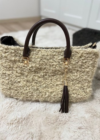 Kürk Detaylı Çanta - Görsel 2