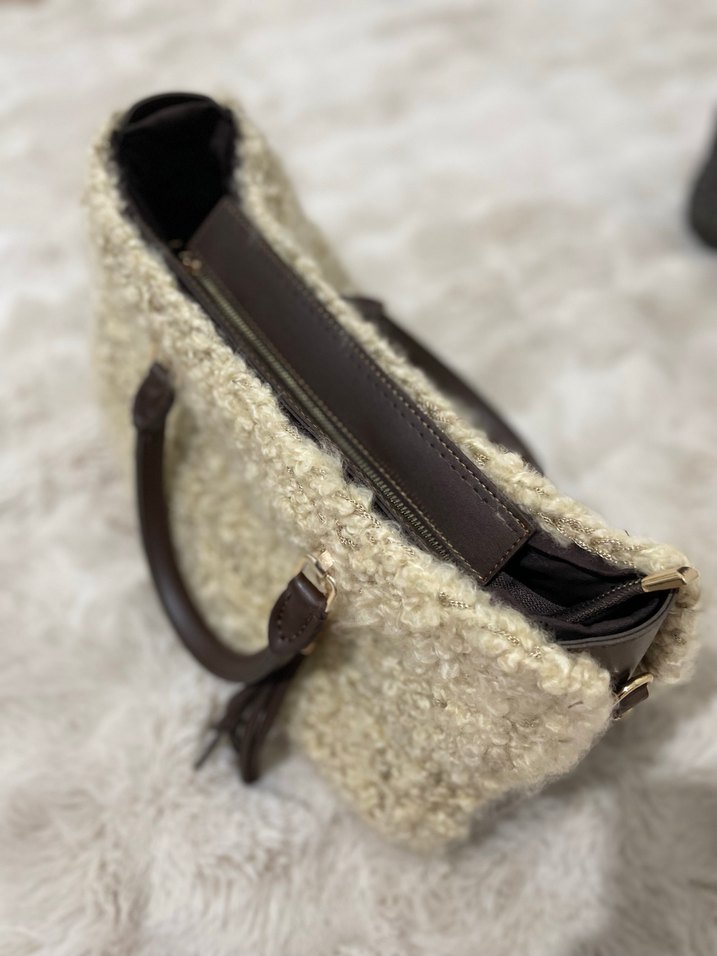 Kürk Detaylı Çanta - Görsel 3