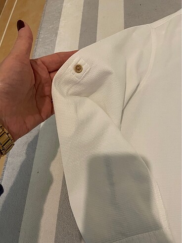 H&M H&M Erkek Çocuk Yaka Beyaz Gömek